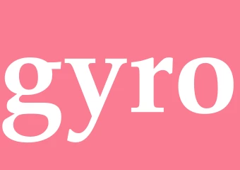 Synonym gyro