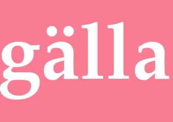 Synonym gälla