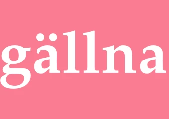 Synonym gällna
