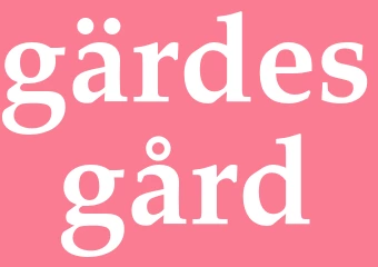 Synonym gärdesgård
