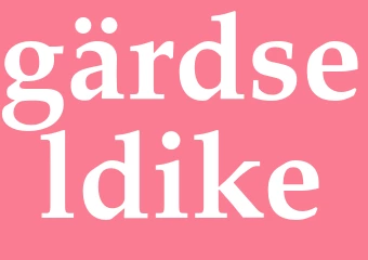 Synonym gärdseldike
