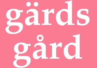 Synonym gärdsgård
