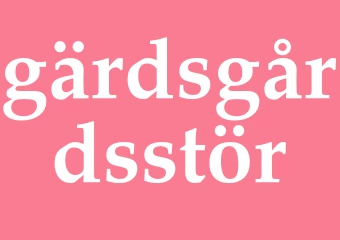Synonym gärdsgårdsstör