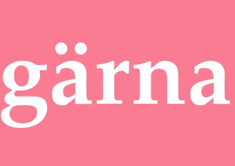 Synonym gärna