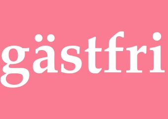 Synonym gästfri