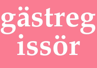 Synonym gästregissör