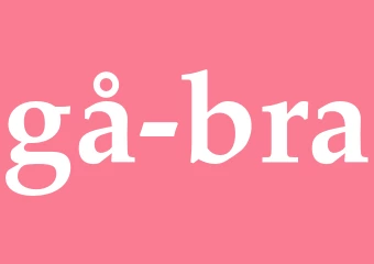 Synonym gå bra
