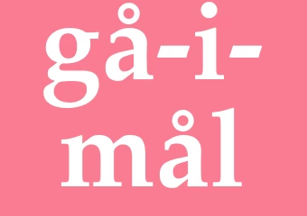 Synonym gå i mål