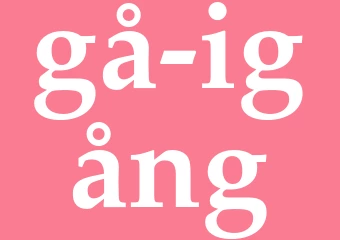 Synonym gå igång