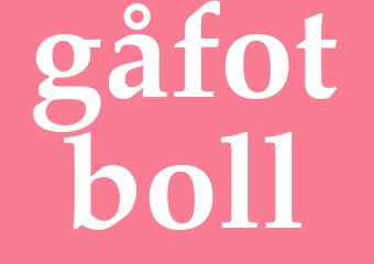 Synonym gåfotboll
