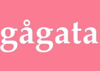Synonym gågata