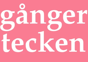 Synonym gångertecken