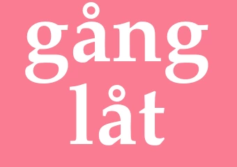 Synonym gånglåt