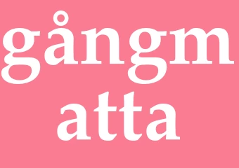 Synonym gångmatta
