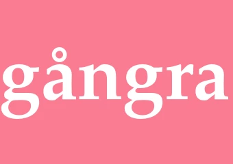 Synonym gångra