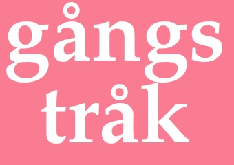 Synonym gångstråk