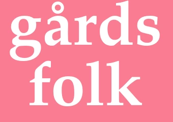 Synonym gårdsfolk