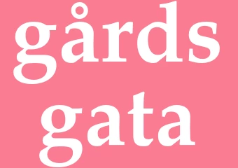 Synonym gårdsgata