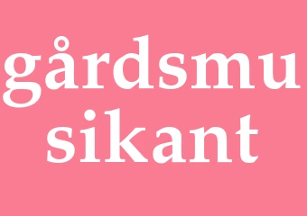 Synonym gårdsmusikant