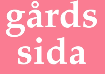 Synonym gårdssida