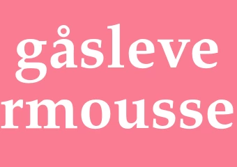 Synonym gåslevermousse