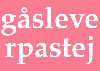 Synonym gåsleverpastej