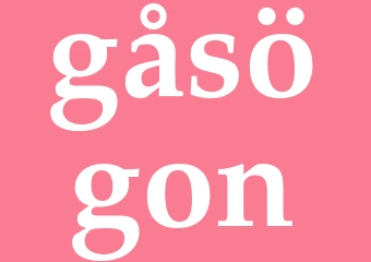 Synonym gåsögon
