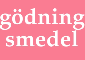 Synonym gödningsmedel