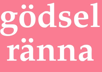 Synonym gödselränna