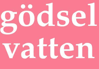 Synonym gödselvatten