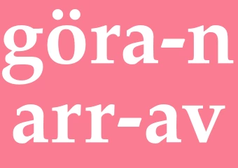 Synonym göra narr av