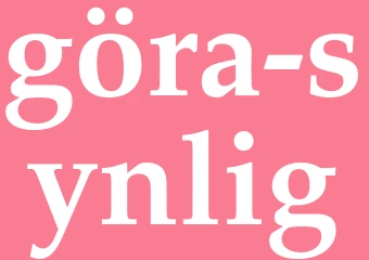 Synonym göra synlig