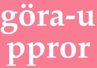 Synonym göra uppror