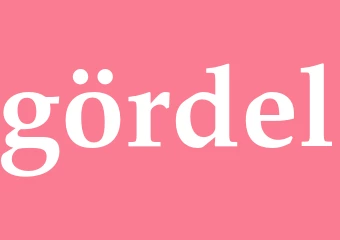 Synonym gördel