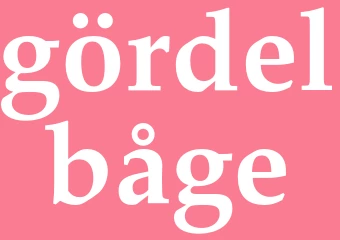 Synonym gördelbåge