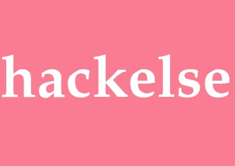 Synonym hackelse