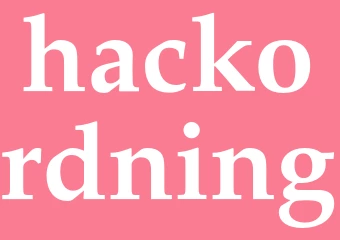 Synonym hackordning