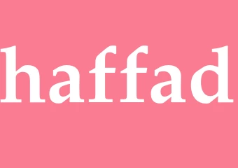 Synonym haffad