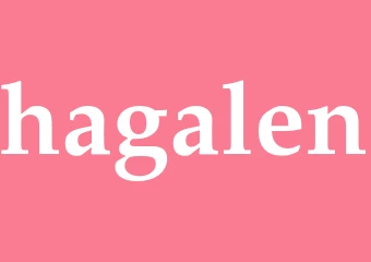 Synonym hagalen