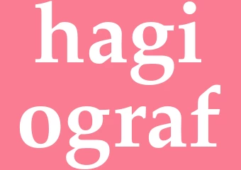 Synonym hagiograf