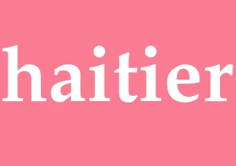 Synonym haitier