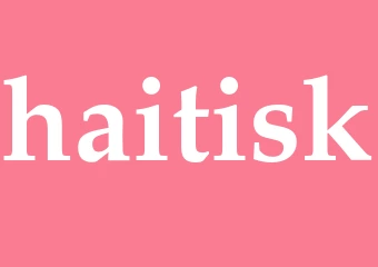 Synonym haitisk