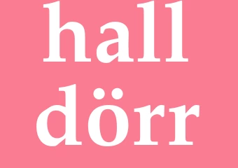 Synonym halldörr
