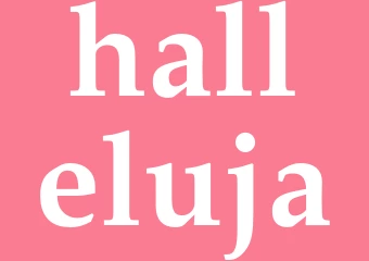 Synonym halleluja