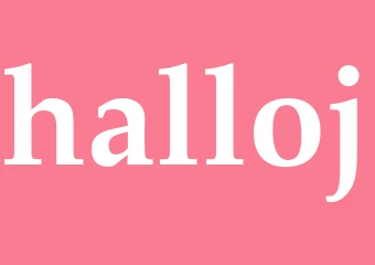 Synonym halloj