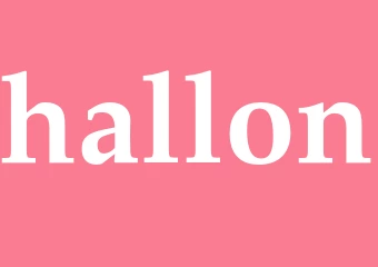 Synonym hallon
