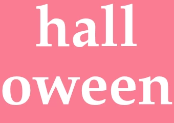 Synonym halloween