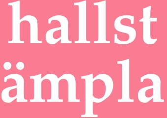 Synonym hallstämpla