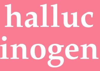 Synonym hallucinogen