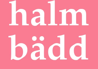 Synonym halmbädd